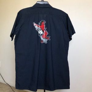 Dickies 1998 Original HotRod Pin Up Men’s Shirt